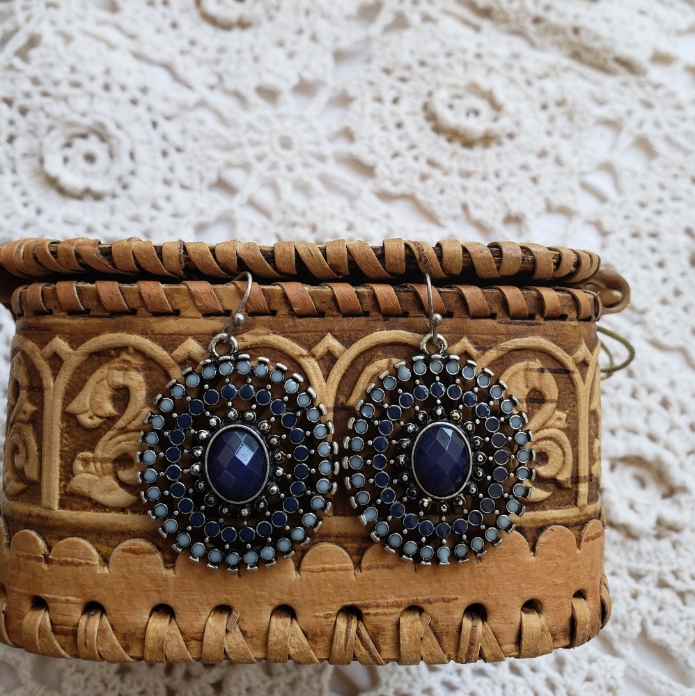 Blue Earrings